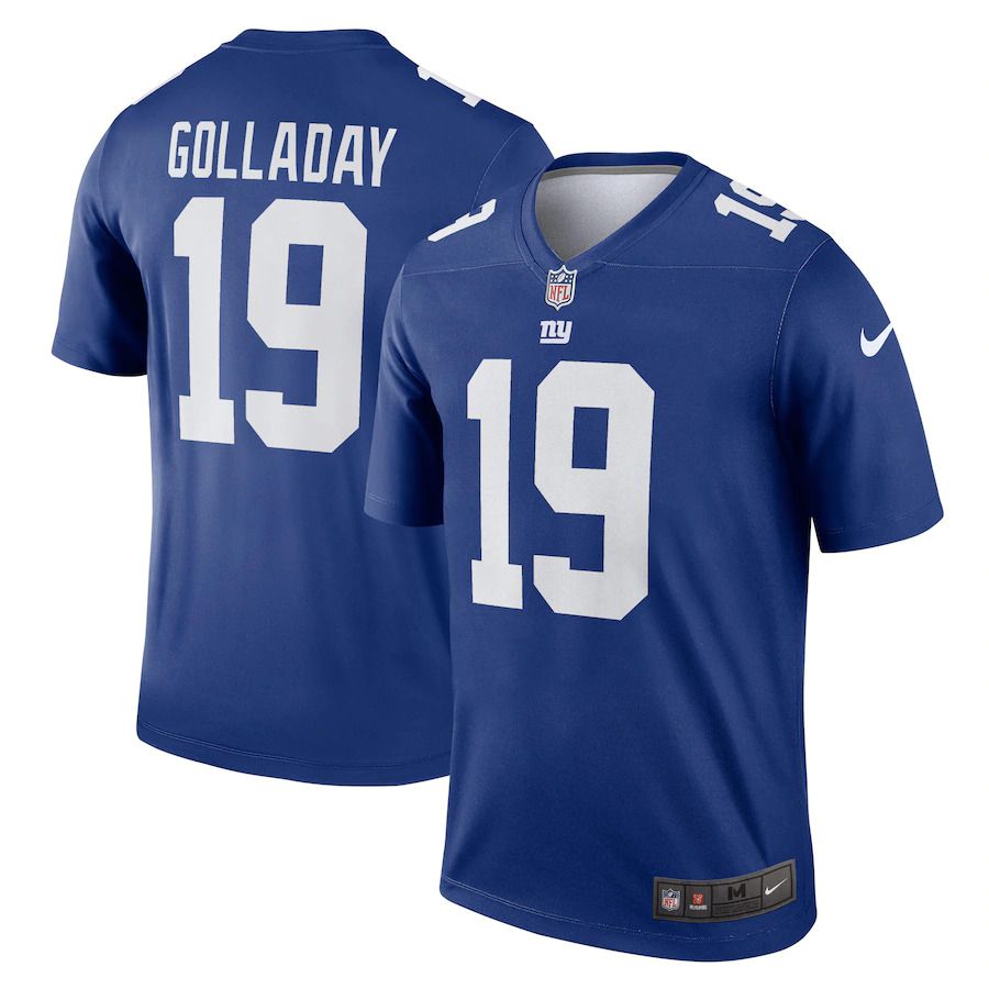 Men New York Giants #19 Kenny Golladay Nike Royal Legend NFL Jersey